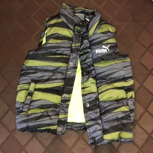 Puma puffer vest 18 mo